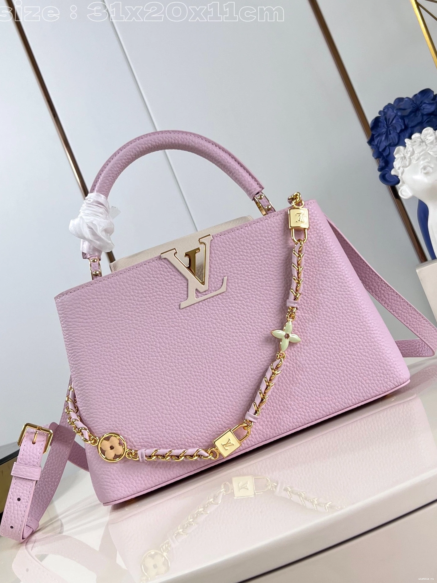 WIS LOUIS BB-31.5*20*11CM CAPUCINES VUITTON 0921